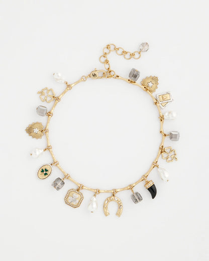 Chico's Lucky Charm Short Necklace
