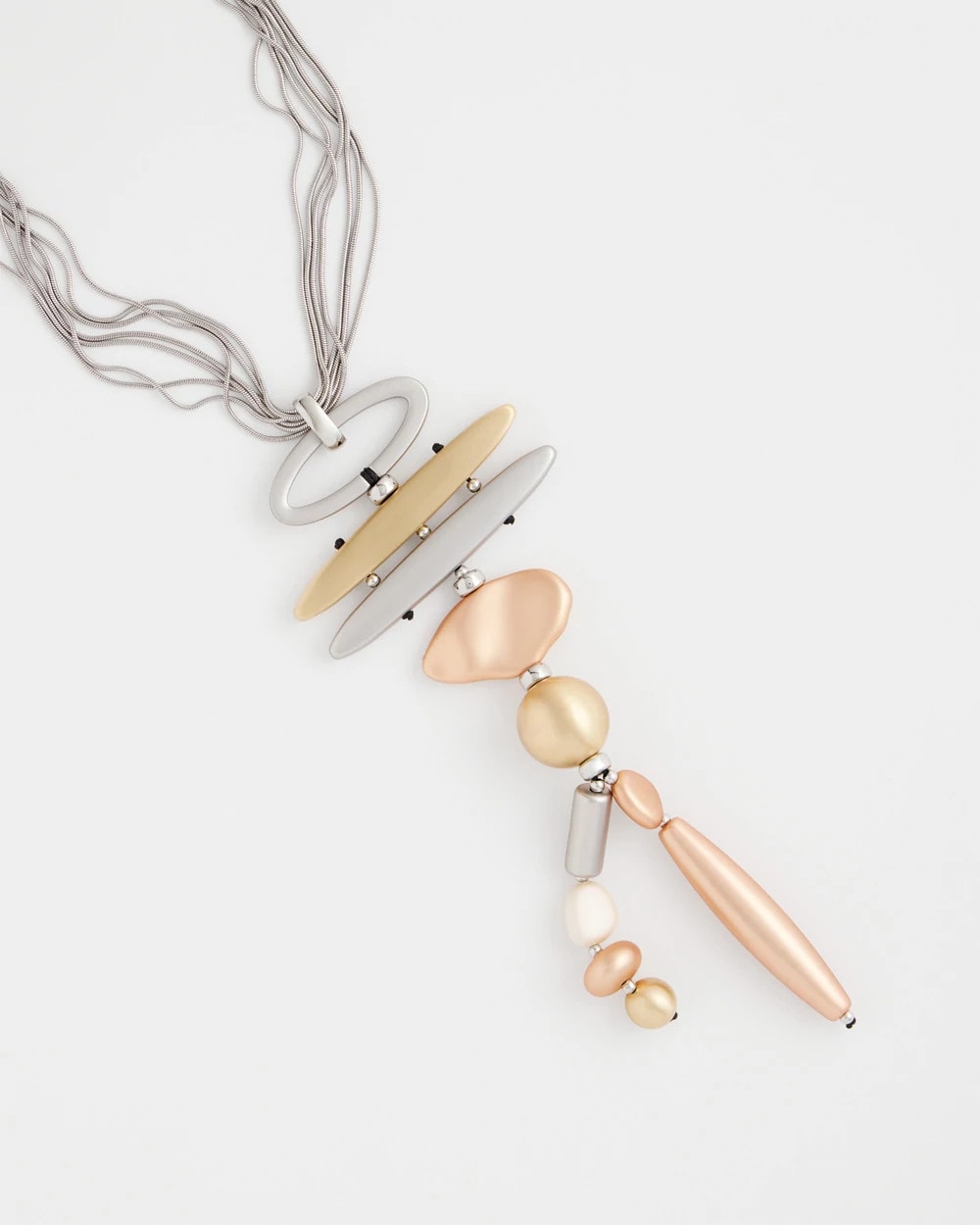 Chico's Mixed Metal Linear Necklace