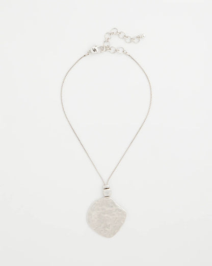 Chico's Short Silver Pendant