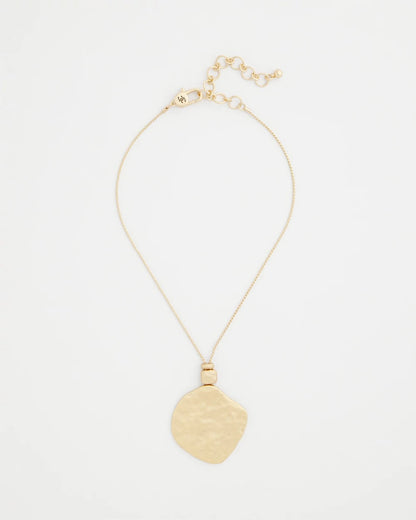 Chico's Short Gold Pendant