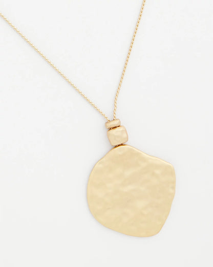 Chico's Short Gold Pendant