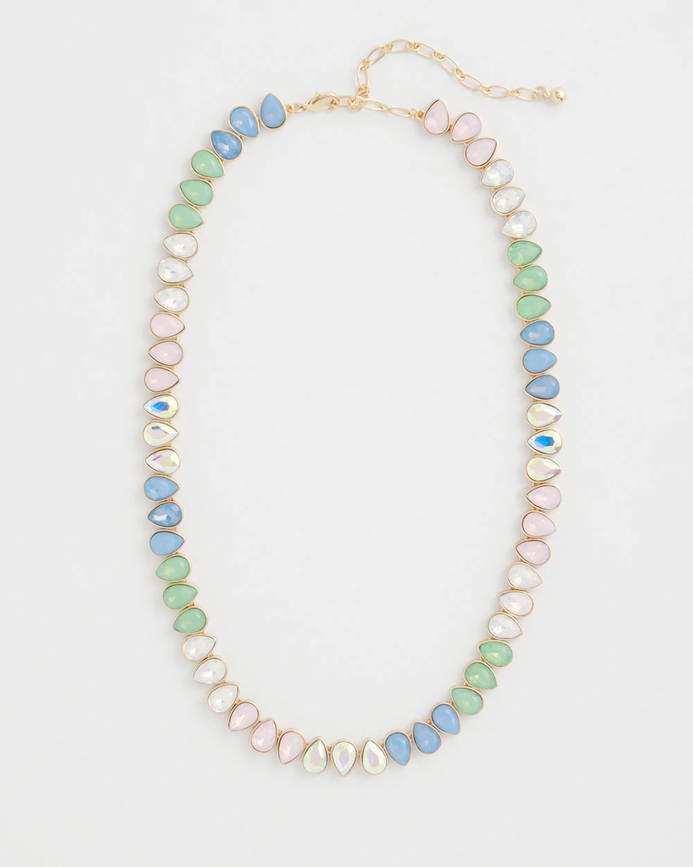 Chico's Teardrop Tennis Necklace
