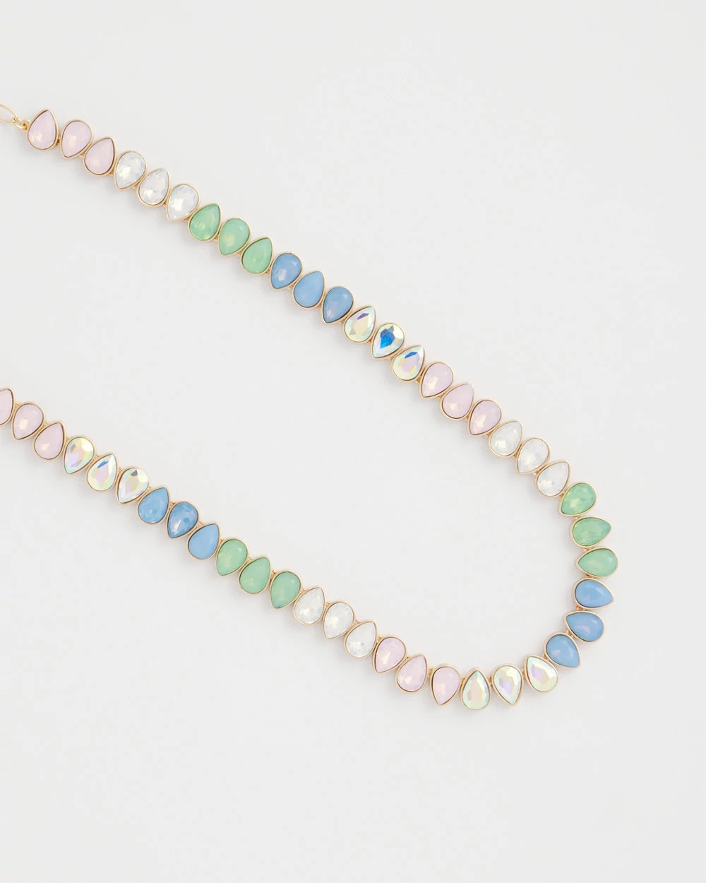 Chico's Teardrop Tennis Necklace