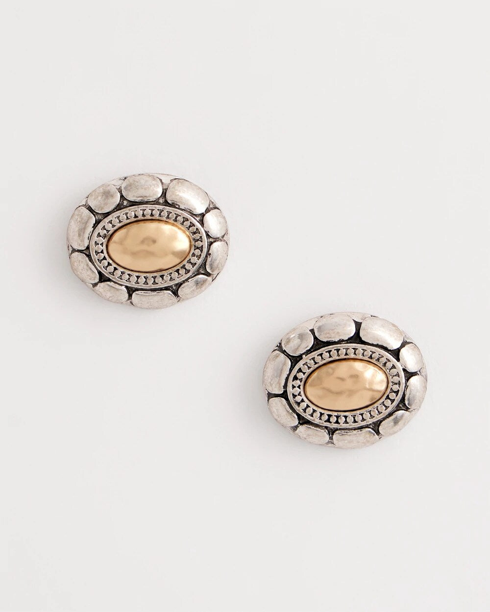 Chico's Mixed Metal Stud Earrings