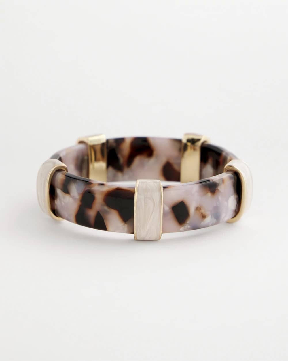 Chico's Tortoise Spider Lily Stretch Bangle